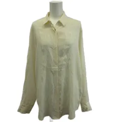 ラグ&ボーン RAG&BONE シャツ ブラウス 絹 シルク S アイボリー 長袖 レギュラーカラー /PP ■ECA004のサムネイル