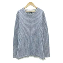 リーバイス Levi's カットソー 2 青 ブルー ボーダー柄 長袖 /SM8 ■ECC002のサムネイル