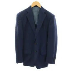 エルメネジルドゼニア Ermenegildo Zegna チェントトレンタ Cento Trenta テーラードジャケット シングル オーダー品 青 ブルー /YT ■ECC001のサムネイル