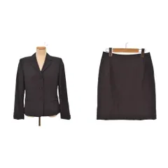 ポールスミス PAUL SMITH セットアップ シングルテーラードジャケット スカート 無地 灰色 グレー 40 42 220-5.JK.PM.40 ■ECE003のサムネイル