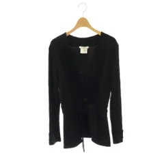 ジバンシィ GIVENCHY ニットジャケット ノーカラー M ブラック /ES ■ECE003のサムネイル