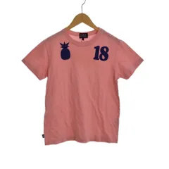 パーリーゲイツ PEARLY GATES Tシャツ カットソー 半袖 フロントプリント クルーネック プルオーバー 0 ピンク 紺 ネイビー 055-163034 ■ECD002のサムネイル