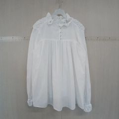 SCYE Drawer別注 フリルブラウス バンドカラー シャツ ブラウス - メルカリ