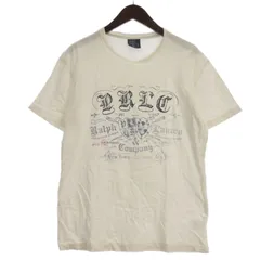 ポロ バイ ラルフローレン Polo by Ralph Lauren Tシャツ カットソー 半袖 プリント ホワイト S ■ECD001のサムネイル