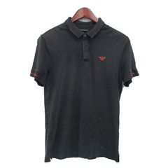 EMPORIO ARMANI】ポロシャツ ネイビー Sサイズ - メルカリ