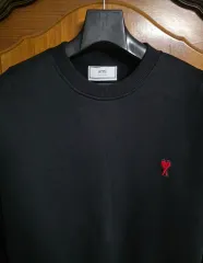 アミ スウェット S 95 ブラック Tシャツ 半袖 ニット ジャケット ゴルフ 登山 キャンピング MUSINSA ムシンサのサムネイル