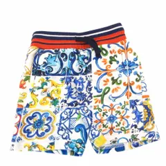 ドルチェ&ガッバーナ ドルガバ DOLCE&GABBANA ショートパンツ ハーフ ショーツ 総柄 イージー 3 マルチカラー /FF ■GY62のサムネイル
