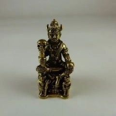 タイ呪物 呪符 ジンジョークカオハン 九尾の狐 プラクルアン ピンクの