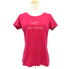 アークテリクス ARC'TERYX Tシャツ カットソー 半袖 ラウンドネック ロゴプリント S ピンク /SY18 ■ECA001のサムネイル