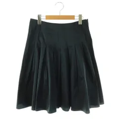 ブルマリン Blumarine ひざ丈プリーツスカート I42 紺 ネイビー /SS ■OS ■GY62のサムネイル