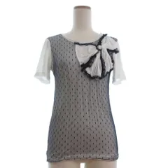 レッド ヴァレンティノ RED VALENTINO Tシャツ カットシー 半袖 リボン レース 白 ホワイト ■ECD001のサムネイル