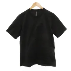 カズユキ クマガイ アタッチメント KAZUYUKI KUMAGAI ATTACHMENT ギザシルキー天竺 Tシャツ 半袖 クルーネック 1 黒 ブラック KJ91-043 /JS ■ECB001のサムネイル