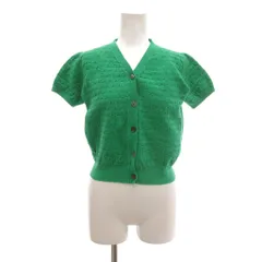 マルニ MARNI SUMMER EDITION 2011 カーディガン コットンニット 38 半袖 Vネック 緑 グリーン /NU ■GY62のサムネイル