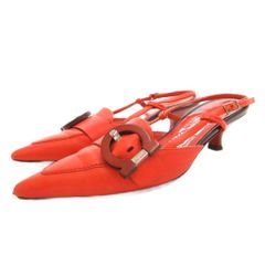 Ferragamo 24.5cm ミュール 白系 ガンチーニ ストラップ 7.5 - メルカリ