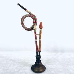 高級・工芸品】ハンドメイド 銅製シーシャ（水タバコ）一式 フルセット