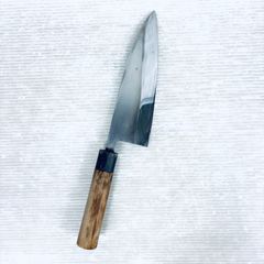 包丁 01616 出刃 保勝 手作り 地肌(超細) 鏡面仕上げ 本職用 未使用品