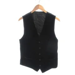 ドルチェ&ガッバーナ ドルガバ DOLCE&GABBANA ベスト ベルベット ペイズリー柄 48 黒 ブラック /YJ ■ECA003のサムネイル