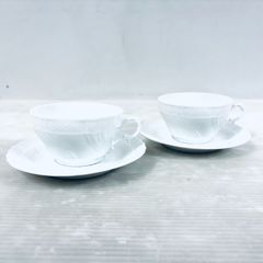 USED美品】Richard Ginori ベッキオホワイト C&S 2P - メルカリ