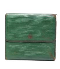 美品LOUIS VUITTON M63484エピ三つ折り 財布FZ3483緑 - メルカリ