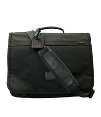 TUMI】美品 メッセンジャーバッグ ナイロン 黒 A4 ロゴプレート - メルカリ