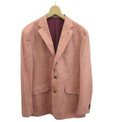 美品✨ルビアム 麻 リネン チェック 春夏 テーラードジャケット - メルカリ