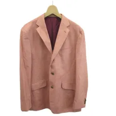 ロロピアーナ Loro Piana ジャケット 上着 ウール  ピンク 長袖 ノッチドラペル 2つボタン /NP ■ECE004のサムネイル