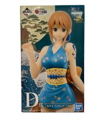 미품 반다이 ONE PIECE 이치 반 쿠지 와노 국편 ~ 제 1 막 ~ D 상 오나미 피규어
