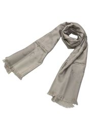Loro Piana ロロピアーナ カシミヤシルクストール マフラーラベンダー
