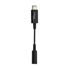 新品 オウルテック ハイレゾ対応 USB Type-C to 3.5mmミニジャック デジタル出力専用 変換ケーブル DAC搭載 iPad Pro通話対応 ブラック OWL-CBCF3504-BK