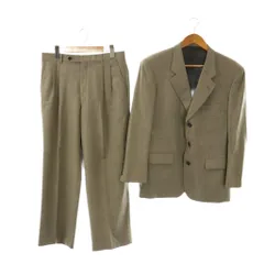 クリスチャンディオール Christian Dior セットアップスーツ 裏地CD総柄3Bジャケット パンツ AB-4 ライトベージュ /DO ■GY53のサムネイル