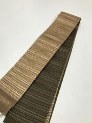 美品 正絹 角帯 男物 青地に麻の葉文様 粋な着姿 大人の洒落心 - メルカリ