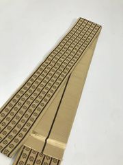 美品 正絹 角帯 男物 青地に麻の葉文様 粋な着姿 大人の洒落心 - メルカリ