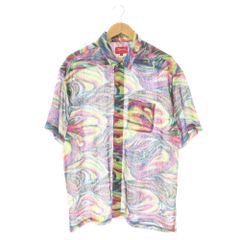 Supreme 23SS Mesh Stripe S/S Shirt - メルカリ