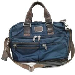 TUMI ビジネスバッグ ネイビー 2way - メルカリ