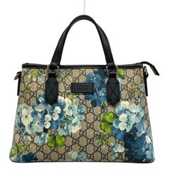 本物】グッチ ブルームス 2way ハンドバッグ PVC フラワー ショルダー 