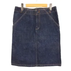 アーペーセー A.P.C. デニム スカート ひざ丈 36 インディゴ ■GY12のサムネイル