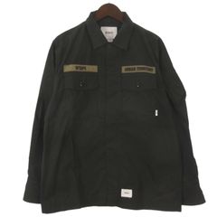 WTAPS 21SS FLYERS SHIRT BLACK 03 LARGE - メルカリ