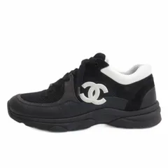 シャネル CHANEL ココマーク メッシュ スニーカー G38299 ブラック 42 ☆AA★のサムネイル