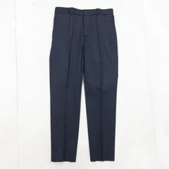 Loro Piana ロロピアーナ スラックス パンツ チノパン イージー ウエストゴム大きいサイズ コットン ネイビー イタリア製 メンズ 52 b01183のサムネイル