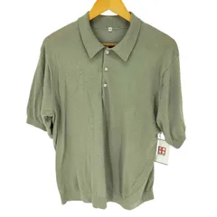 ムジラボ MUJI labo コットンハイゲージニットポロ メンズ JPN：XL のサムネイル