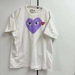 コムデギャルソン Tシャツ カニエウェスト着用 ハート 赤いハート