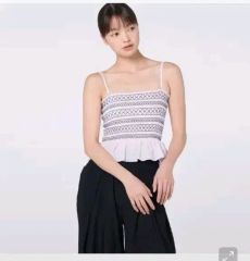 スカーラ⚠️インナーのみ レオパードプリントセパレートトップスM