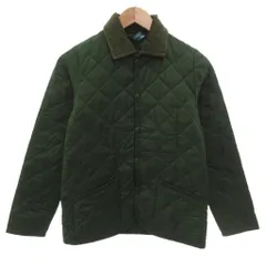 ラベンハム LAVENHAM キルティングジャケット 中綿 34 緑 グリーン 英国製 IBO85 /FFのサムネイル