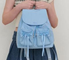 平成女児 ウィッシュコア♡ハート 英字 ラメ リュック ブラック系 
