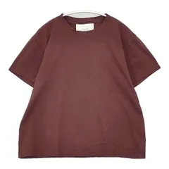 STUDIO NICHOLSON MARINE MID WEIGHT JERSEY 半袖Ｔシャツ カットソー ワインレッド レディース スタジオ ニコルソン【中古】6-0510S∞のサムネイル