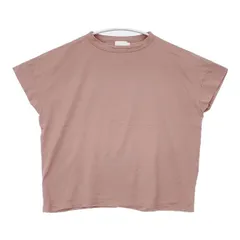 handvaerk IP42-01 フレンチスリーブ 半袖Ｔシャツ カットソー ピンク レディース ハンドバーク【中古】6-0510S∞のサムネイル