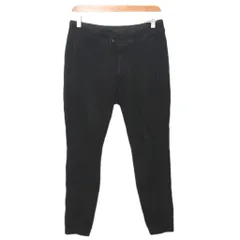 サンローラン パリ SAINT LAURENT PARIS 2021年 ドローコードコットンスウェットロングパンツ ジョガーパンツ S 黒 ブラック 683210 IBO85のサムネイル