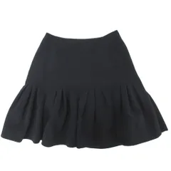 フォクシーニューヨーク FOXEY NEW YORK リリーオブバレー フレアスカート ミニスカート ミニ丈 38 黒 ブラック 31497-NASFE209P IBO89のサムネイル