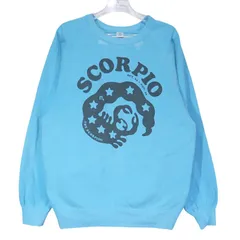 NEXUSVII ネクサス セブン SCORPION CREW SWEAT ROA-NNK-C0N スコーピオン クルーネック スウェット ライトブルー トレーナー トップス サイズ46(M) Maykのサムネイル