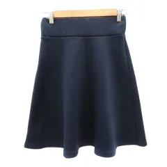 ブラック バイ マウジー BLACK by moussy フレアスカート ひざ丈 F 紺 ネイビー /YK17のサムネイル